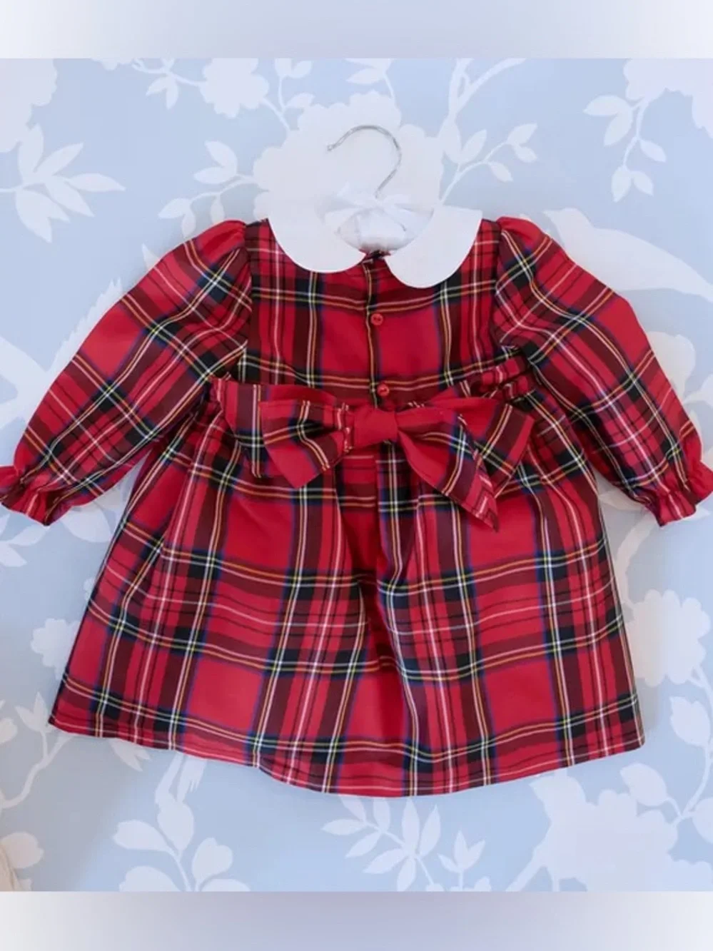 NWT Edgehill Collection The Broke Brooke Baby Girls Cece Tartan Dress Sz 24M